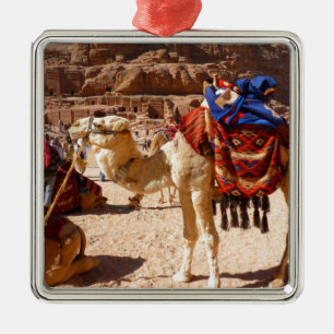 Kamel-Mittlere Silbernes Ornament