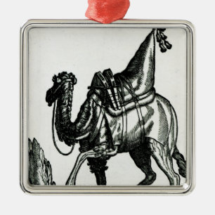 Kamel Ornament Aus Metall