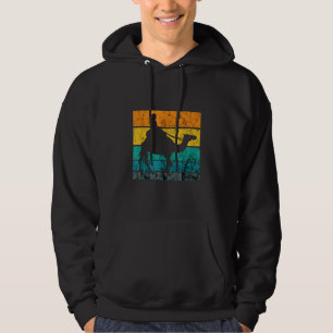 Kamel-Passagier Retro Vintage Karawane Arabischer Hoodie