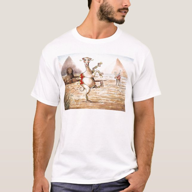 Kamel-Tanz T-Shirt (Vorderseite)