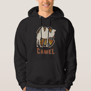 Kamel Vintage Klassiker Retro Tierliebe Hoodie