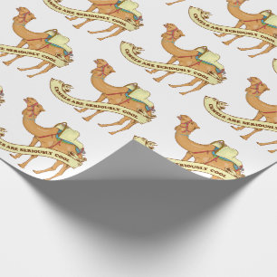 Kamele sind ernsthaft cool geschenkpapier