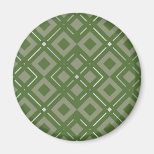 Kamelias geometrisches Muster 2 Magnet