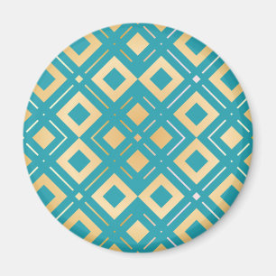 Kamelias geometrisches Muster 5 Magnet
