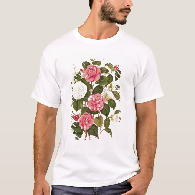 Kamelie von "einer Monographie auf den Klassen T-Shirt (Vorderseite)