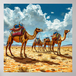 Kamelkaravan Poster