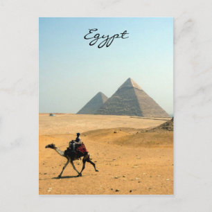 Kamelpyramide Postkarte