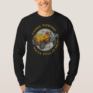 Kamelschleuder, wenn er in der Nacht eingekeilt is T-Shirt