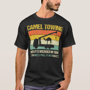 Kamelschleuder, wenn ihr Wedge in knapper Hand, zi T-Shirt