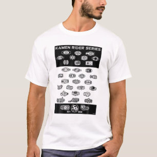 Kamen Rider Serie 50 Jahrestag T-Shirt