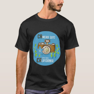 Kamera California Fotograf Modell oder Film D T-Shirt