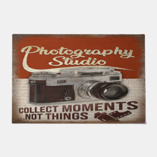Kamera Doormat, individueller Empfang, Fotograf Ma Fußmatte