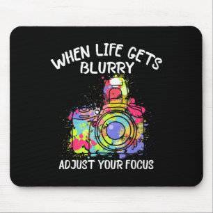Kamera Fotogray Lover Fotograf Motivational Mousepad