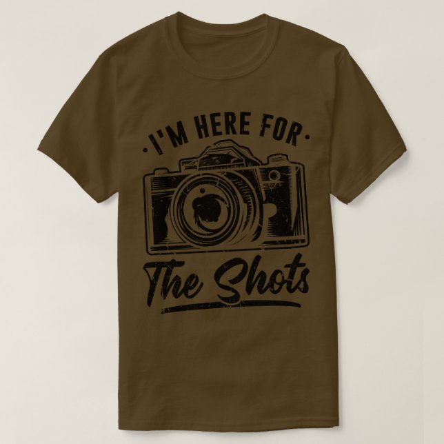 Kamera für Fotografie T-Shirt (Design vorne)