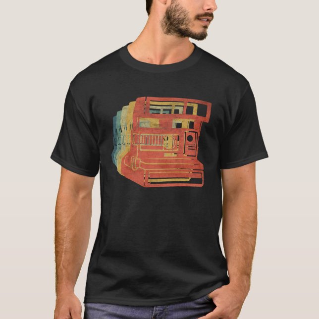 Kamera-Retro T-Shirt (Vorderseite)