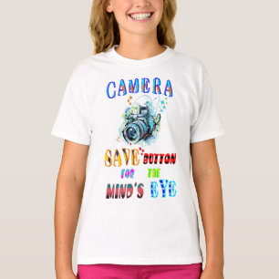 Kamera-RETT-Taste für das Auge des Geistes T-Shirt