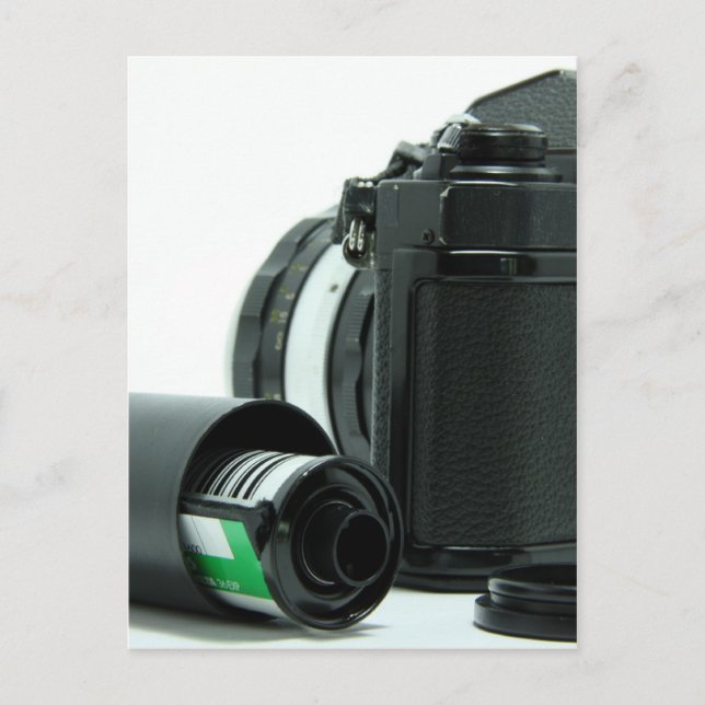 Kamera und Film Postkarte (Vorderseite)