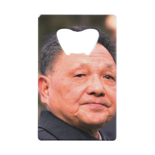 Kamerad Deng Xiaoping - chinesischer Führer Geldbeutel Flaschenöffner