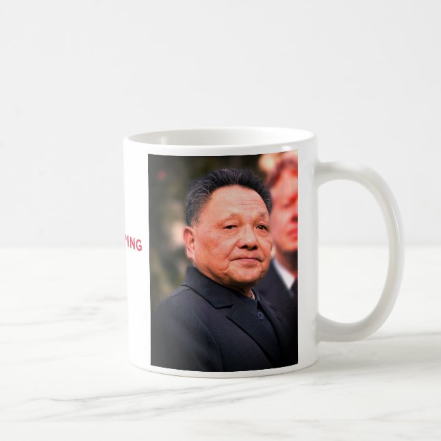 Kamerad Deng Xiaoping - chinesischer Führer Kaffeetasse (Rechts)