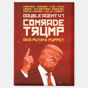 Kamerad Trump: Der doppelte Agent (Putins Puppe) Magnet