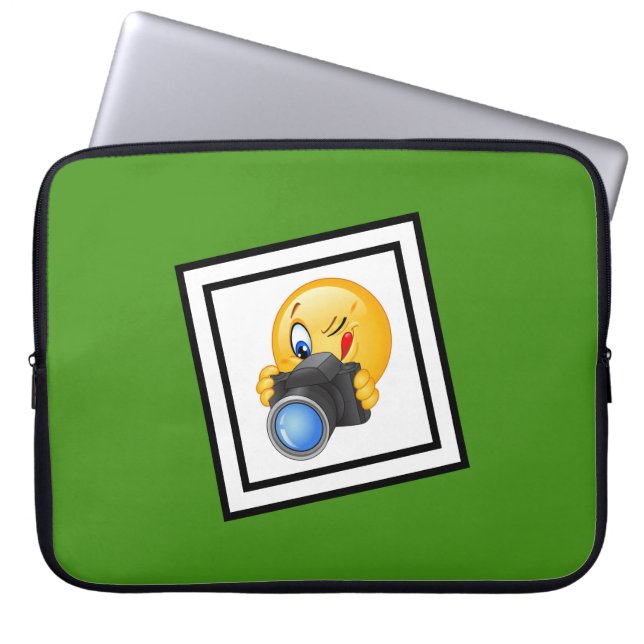 Kamerafertig Laptopschutzhülle (Vorderseite)