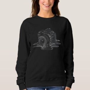 Kameraillustration Fotografie Kunstwerk Kameramann Sweatshirt