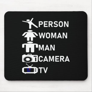 Kamerakamera "Frauen" Go Abstimmung 2020 Mousepad