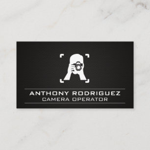 Kameramann   Fotograf Visitenkarte