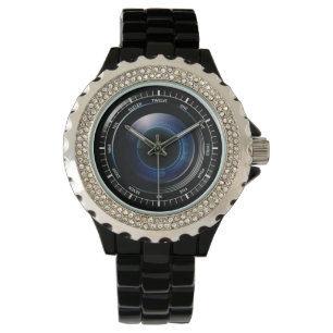 Kameraobjektiv Armbanduhr