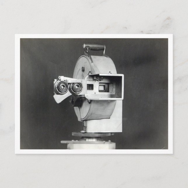 Kameraobjektiv, Fotografie Postkarte (Vorderseite)