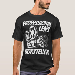 Kameraoperateur Film - Visuelle Geschichtenerzählu T-Shirt