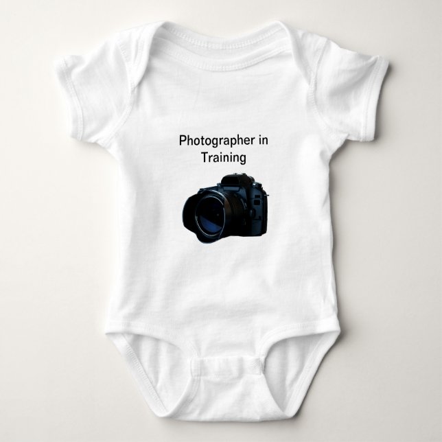 Kameraphotograph-Säuglings-Strampler Baby Strampler (Vorderseite)