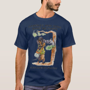 Kameras und Hunde machen mich glücklich T-Shirt
