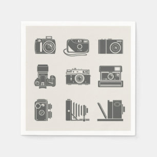 Kameras Vintage Fotografie Serviette