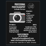 Kamerasymbol, Fotograf, Fotografie - Miete Flyer<br><div class="desc">Camera Icon,  Fotograf,  Fotografie Miete Werbung Flyer von der Business Card Store.</div>