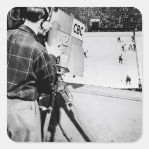 Kameratechniker Quadratischer Aufkleber