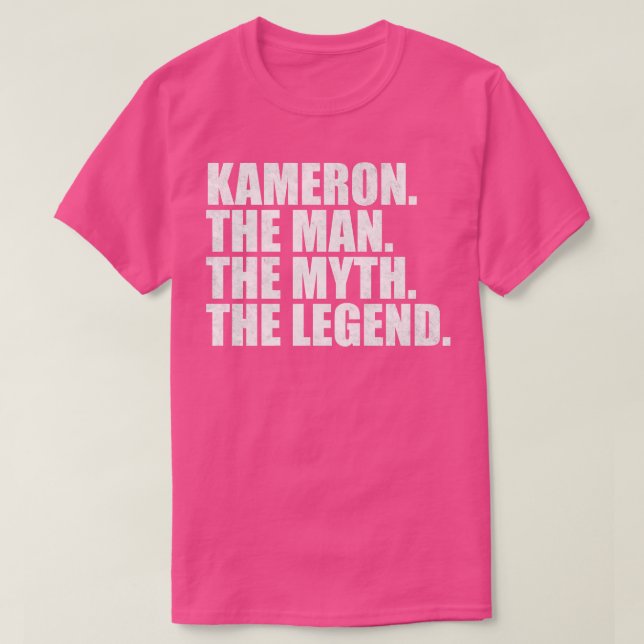 KameronKameron Name Kameron T-Shirt (Design vorne)