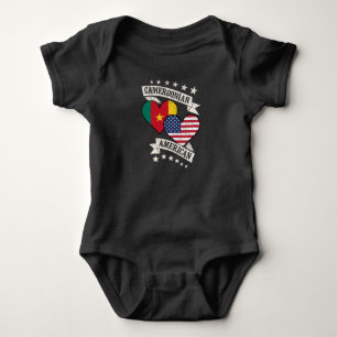 Kamerun Amerika Baby Strampler
