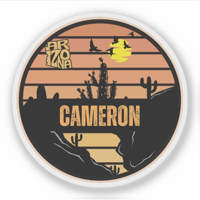 Kamerun, Arizona Aufkleber (Vorderseite)