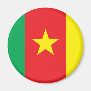 Kamerun-Flagge Magnet