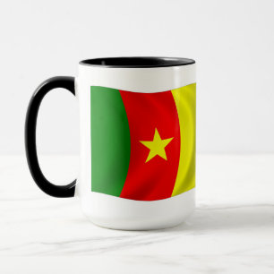 Kamerun Flagge Tasse