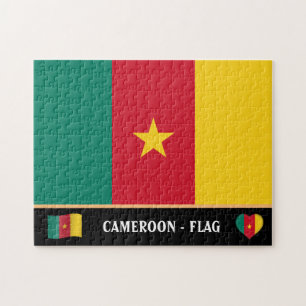 Kamerun, Flagge und Kamerun / Kamerun