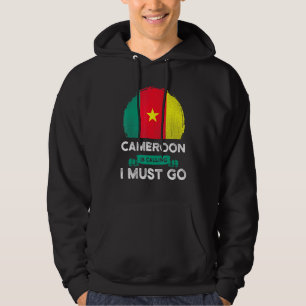 Kamerun fordert, dass ich die kamerunische Flagge  Hoodie