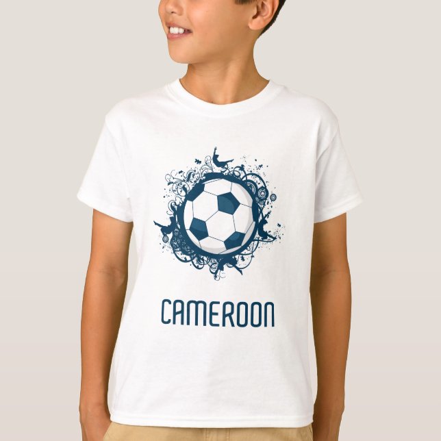 Kamerun-Fußball T-Shirt (Vorderseite)