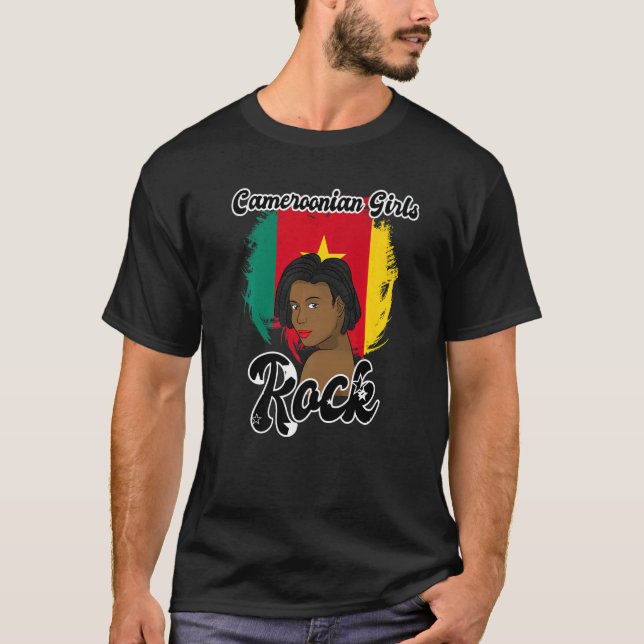 Kamerun Kamerun, die kamerunische Proud Prinzessin T-Shirt (Vorderseite)