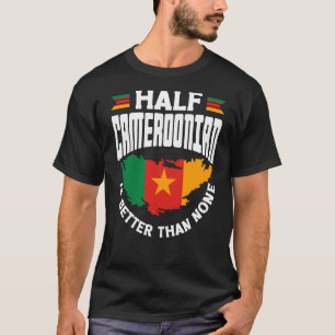 Kamerun Kamerunische Flagge Halbwertszeit Kamerun T-Shirt