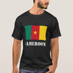 Kamerun Kamerunische Wurzeln Kamerunischer Stolz K T-Shirt