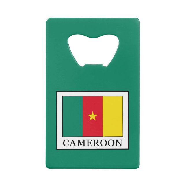 Kamerun Kreditkartenflaschenöffner (Vorderseite)