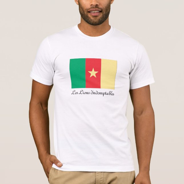 Kamerun "Les Lions Indomptables" T-Shirt (Vorderseite)