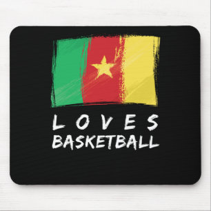 Kamerun Lieben Basketball Mousepad